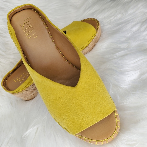 Franco Sarto Shoes - Franko Sarto Pine Wedge Espadrille Sandals 8.5